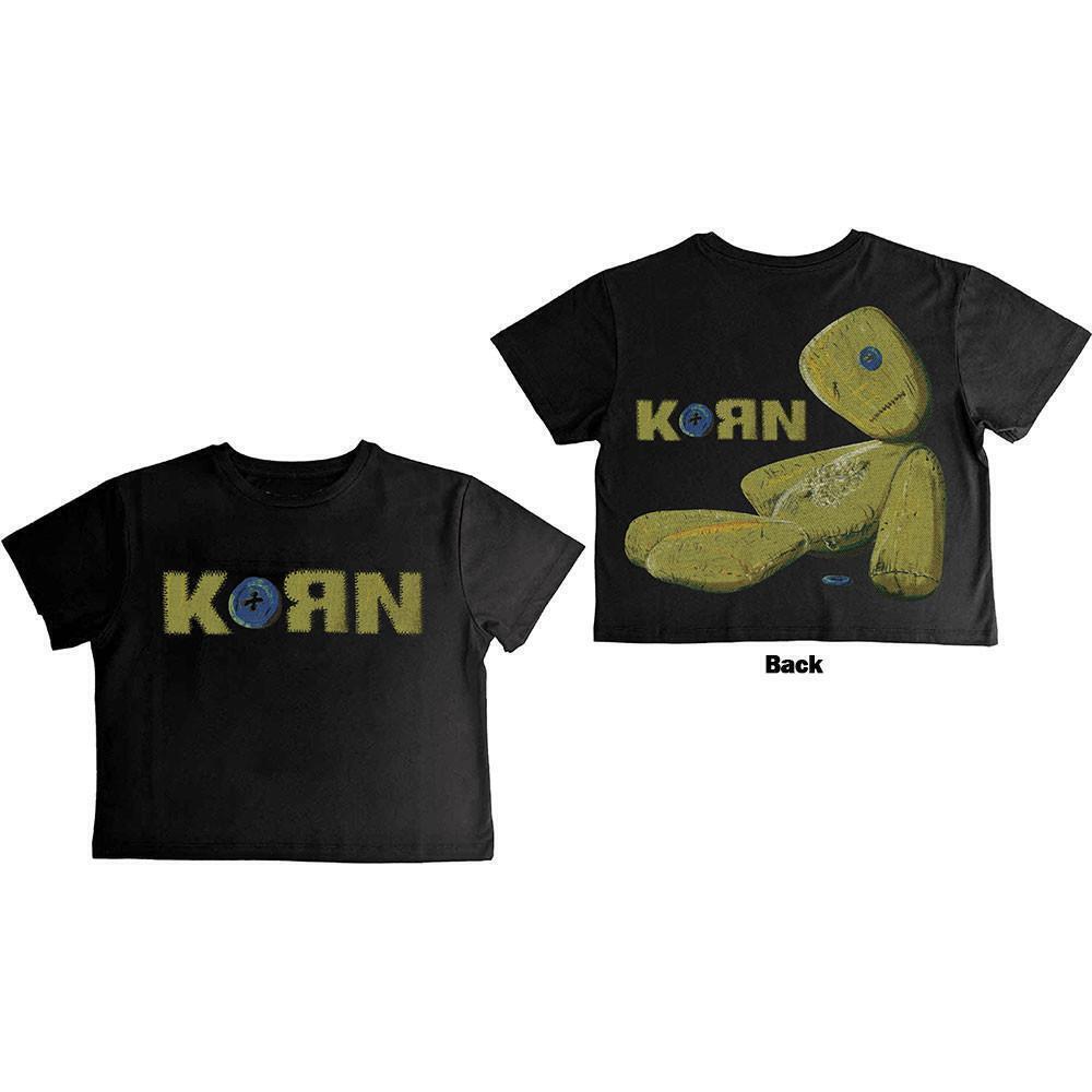 Korn Womens T Shirt Doll Issues Back Print 2 Sided